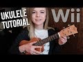 How to play wii music on ukulele! (mii channel theme tutorial)