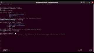 how to create a web application in azure app service