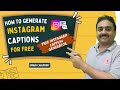 Can This FREE Instagram Caption Generator REALLY Boost Engagement?