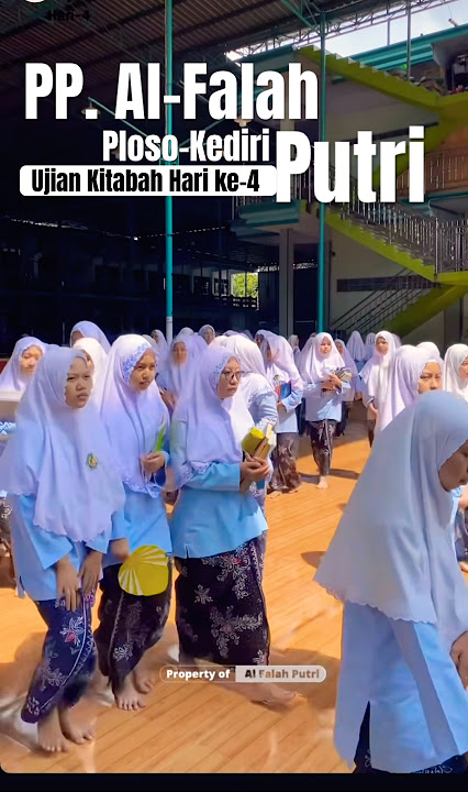 Suasana Ujian Kitabah hari 4 pp alfalah putri ploso #khnurulhudadjazuli #ppalfalahploso #guskautsar