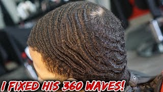 Barber Tutorial: How To Cut 360 Waves!