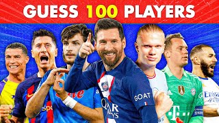 GUESS 100 FOOTBALL PLAYERS IN 3 SECONDS | FOOTBALL QUIZ 2023 screenshot 1