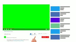 Green Screen Link Description Box