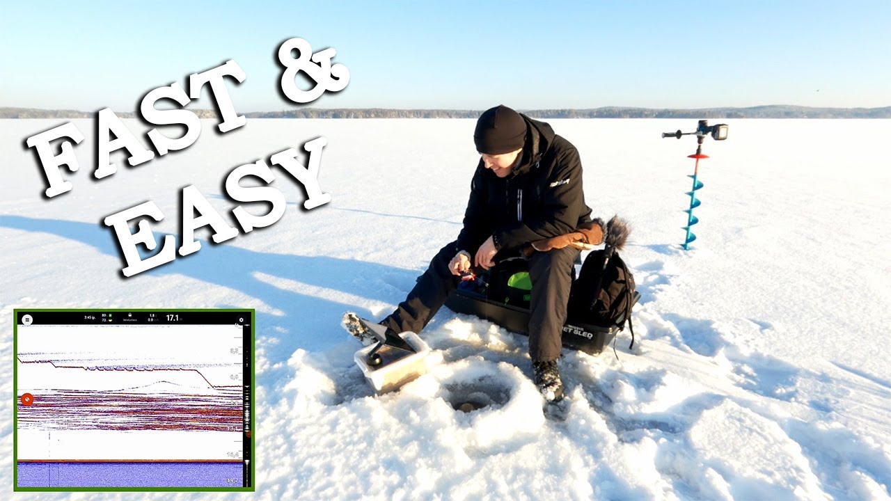 CATCH AND COOK Pike | Ice Fishing in Finland with Deeper Chirp+ 2 | Easy pike recipe