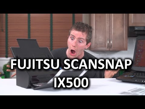 Fujitsu Scansnap ix500 Small Business Scanner