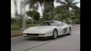 Ferrari Testarossa Miami Vice Tommy Shaw Dangerous Game