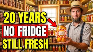 How the Amish Preserve Food for 20+ Years Without Electricity (Complete Guide)