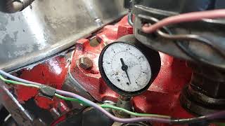 CHEVY 327 V8 TEST RUN ON STAND 24/1/26