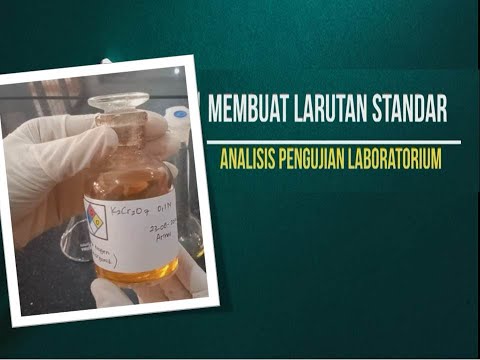 Video: Larutan Kalium Sulfat - Aplikasi, Persiapan