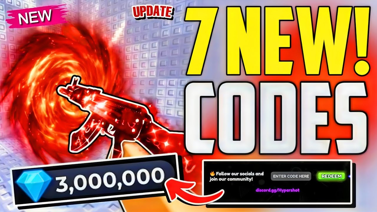 ⚠️UPDATE!💥[CODES]⚠️HYPERSHOT ROBLOX CODES 2026 - HYPERSHOT CODES - YouTube