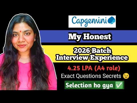Capgemini Interview Questions I Analyst l Capgemini Interview Experience l How to Crack Interview?