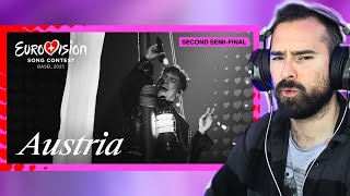 Vocal Coach Reacts - Jj Wasted Love Live Austria Second Semi Final Eurovision 2025