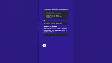Display all dataframe columns in a Jupyter Python Notebook #shorts