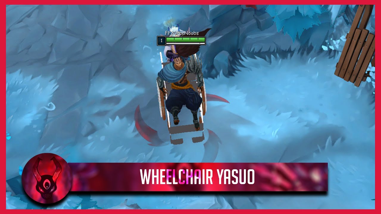 How to Install Wheelchair Yasuo Custom Skin 