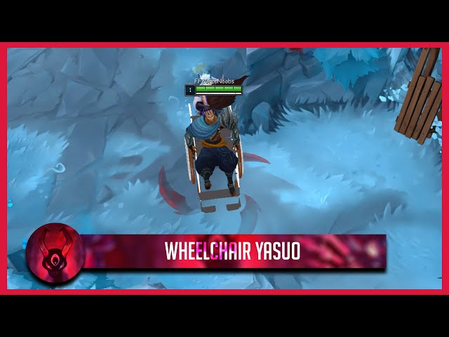 Wheelchair Yasuo Custom Skin Spotlight - Download - League of Legends [4K]  