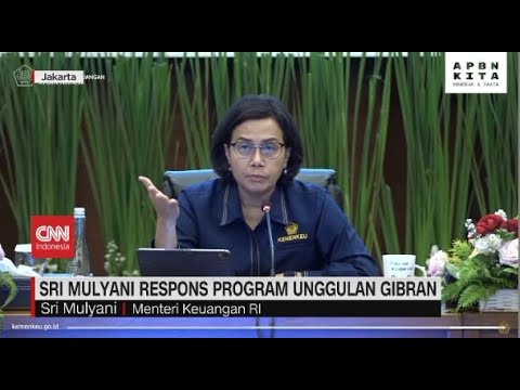 Sri Mulyani Respons Program Unggulan Gibran, Sri Mulyani: Bukan Program Baru