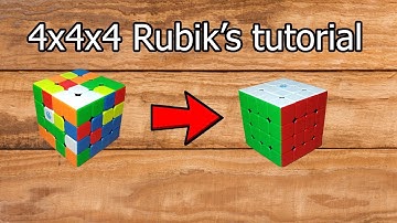 How to solve a 4x4x4 Rubik