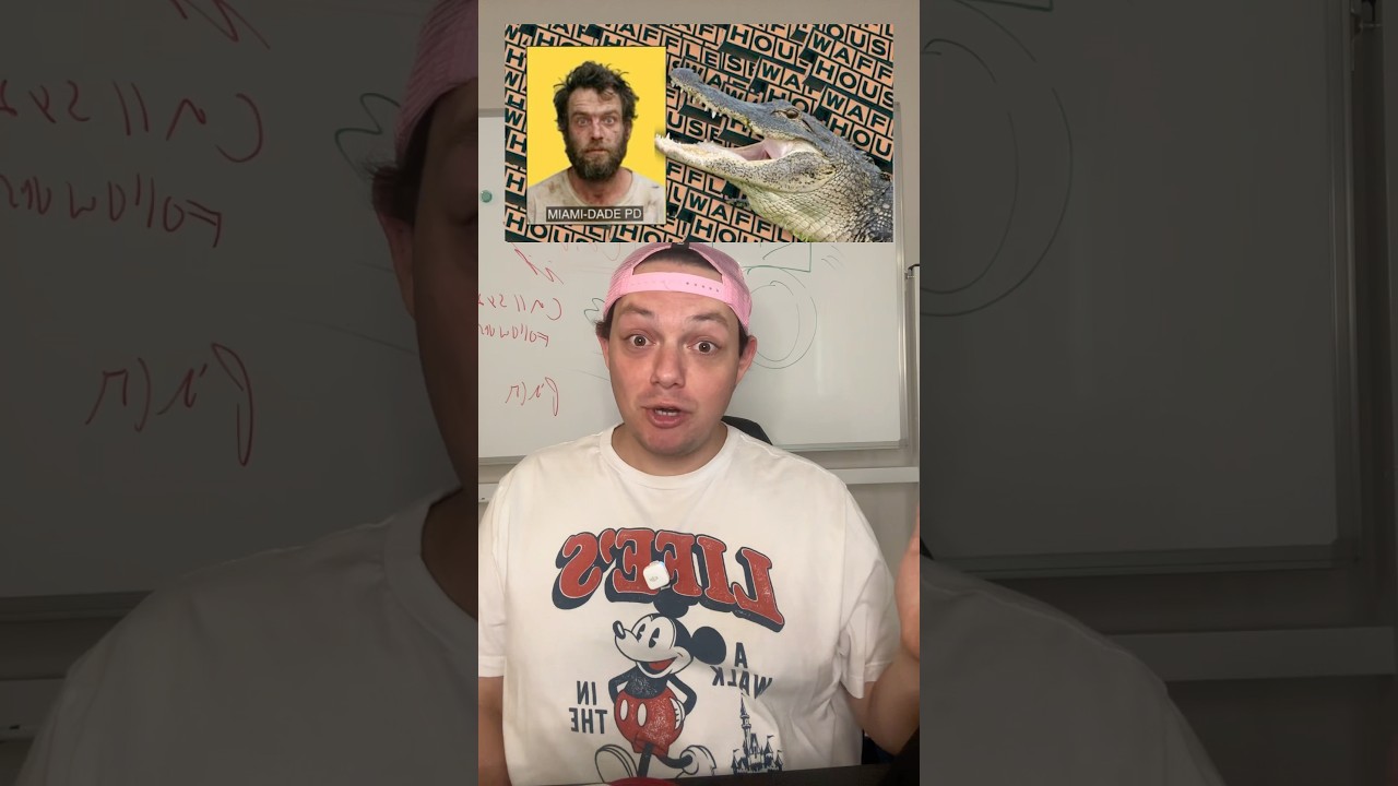 Did a Florida man really try to baptize an alligator with iced tea?