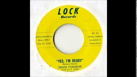 Deniece Chandler  "Yes I'm Ready"      (1968)