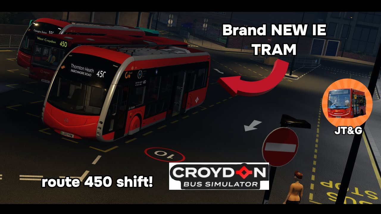 Roblox Croydon: ie Tram bus showcase