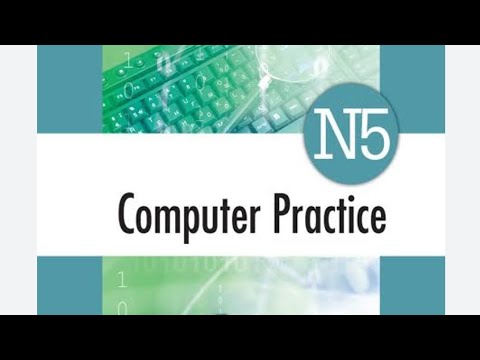 COMPUTER PRACTICE N5 EXAM ADVICE - YouTube