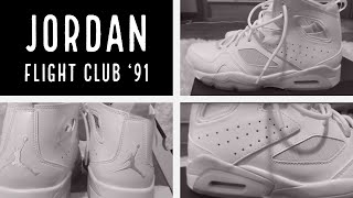 Unboxing Jordan Flight Club 91 Basketball Shoes 105