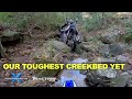 Our toughest creek bed yetcross training enduro shorty