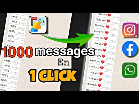 [TUTO] Envoyé plus de 1000 message en un seul clic ( possible 😧) - YouTube