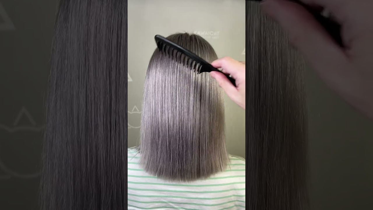 Окрашивание в серый. Как сделать серые волосы