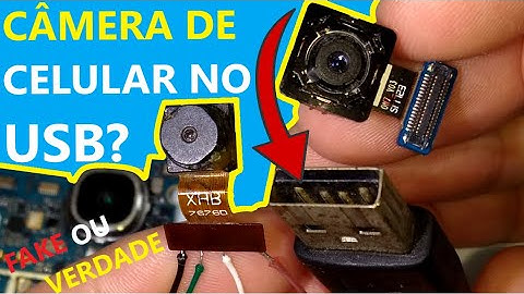 COLOCAR CÂMERA DE CELULAR NO USB FUNCIONA?