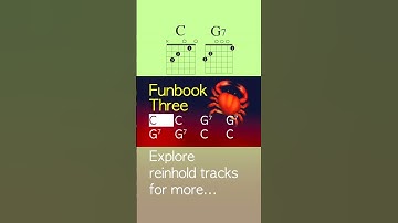 Funbook Three: Just 2 chords, C and G7. Play along and have fun! #reinholdtracks #youtubehighfive