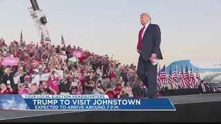 Trump to visit Johnstown PA