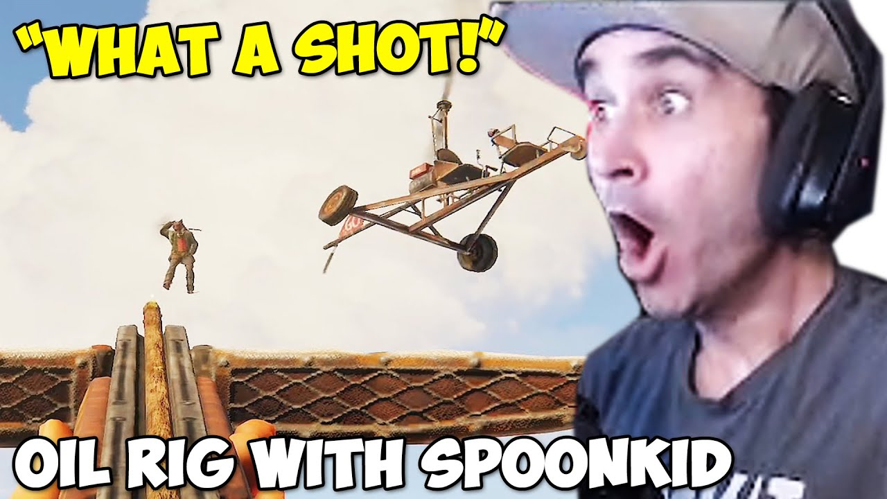 Summit1g discovers how good oil rigs are and hits a clutch shot with Spoonkid