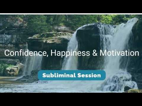 Confidence, Happiness & Motivation - (10.5 Hour) Waterfall Sounds Subliminal Session