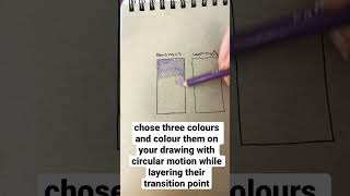 blending tutorial pt.1/#prismacolor #shorts