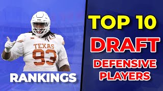 2024 NFL Draft Rankings: Top 10 Defensive Players (D-Line/LB)