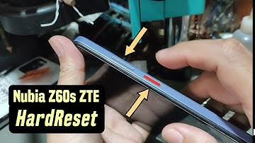 Nubia Z60s ZTE Hard Reset | How to Factory Reset ZTE Nubia