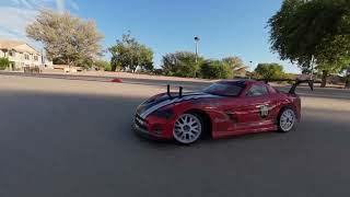 Running my Tamiya TT-02 at the park
