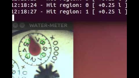 Automatic Water Meter Reading With a Webcam