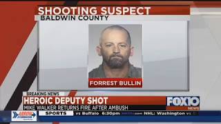 Baldwin Co  deputy shot in face