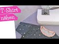 Das erste T-Shirt nähen mit der Nähmaschine | Nähanleitung für Anfänger | Nähen lernen mit mommymade