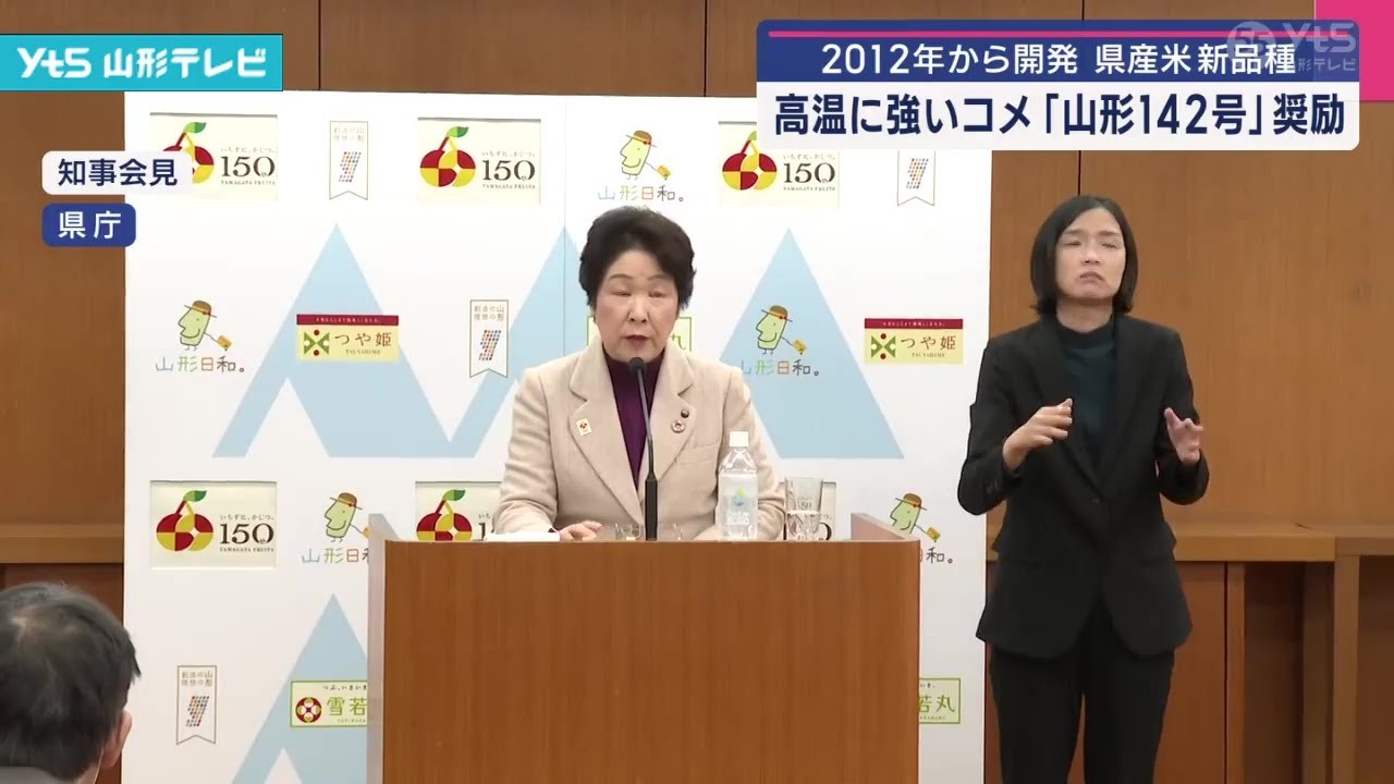 高温に強いコメ「山形142号」奨励 県産米新品種 - YouTube