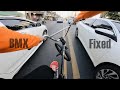 GoPro BMX ปั่นกับ FIXED GEAR TRICKS BMX ไทย THAILAND