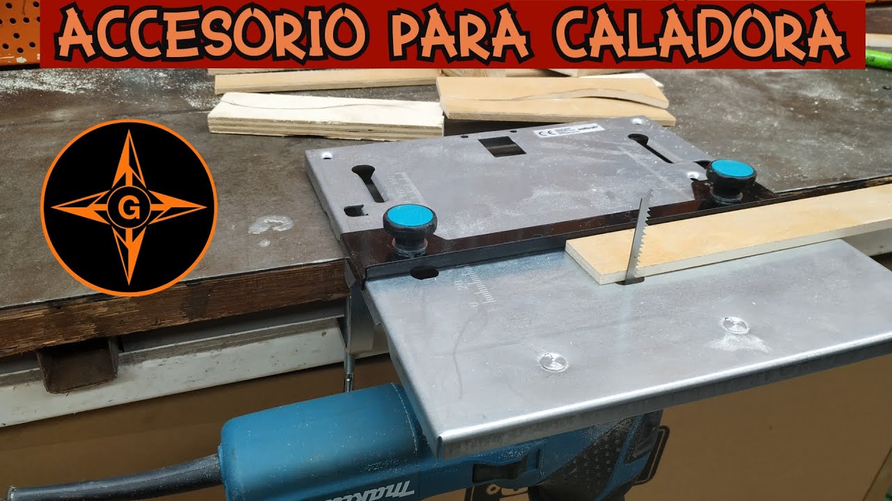 MESA DE CORTE PARA TU CALADORA WOLFCRAFT - YouTube