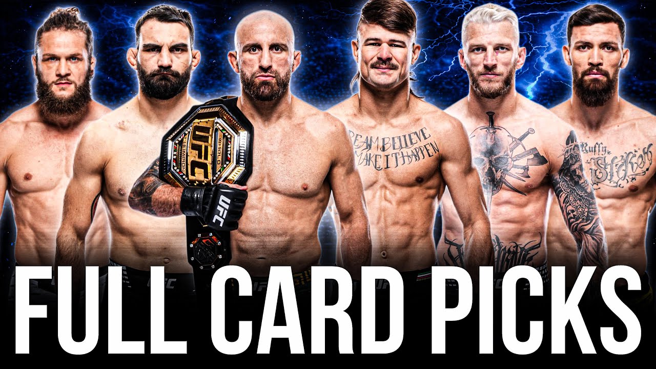 UFC 325 Predictions: Volkanovski vs Lopes, Hooker vs Saint Denis & Full Card Breakdown