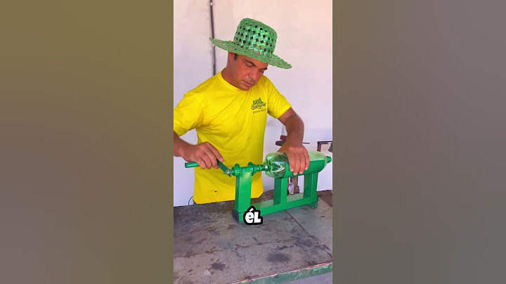 He is an expert recycler