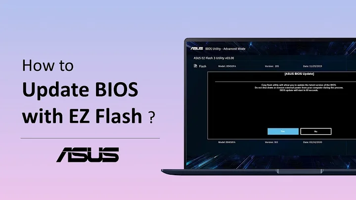 How to Update Notebook BIOS with EZ Flash?    | ASUS SUPPORT