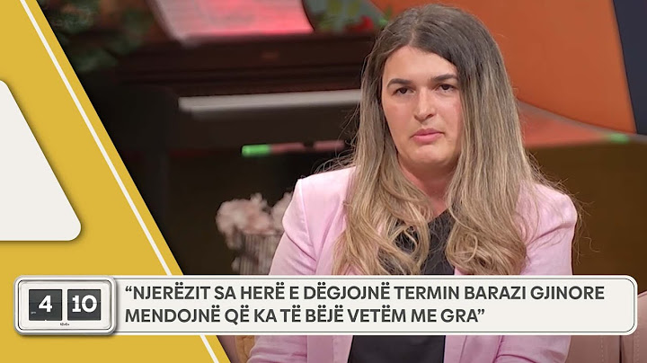 “Njerëzit sa herë e dëgjojnë termin barazi gjinore mendojnë që ka të bëjë vetëm me gra”