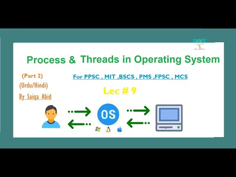 Threads in Operating System (part 2) || lec # 9 || In Urdu/Hindi