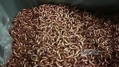 Copper U return tube forming ring assembly machine